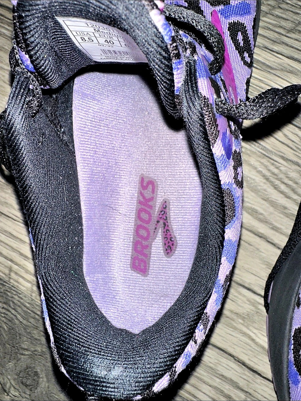 Brooks Revel Go Wild Athletic Shoes purple women’s size 8.5 - Picture 7 of 16